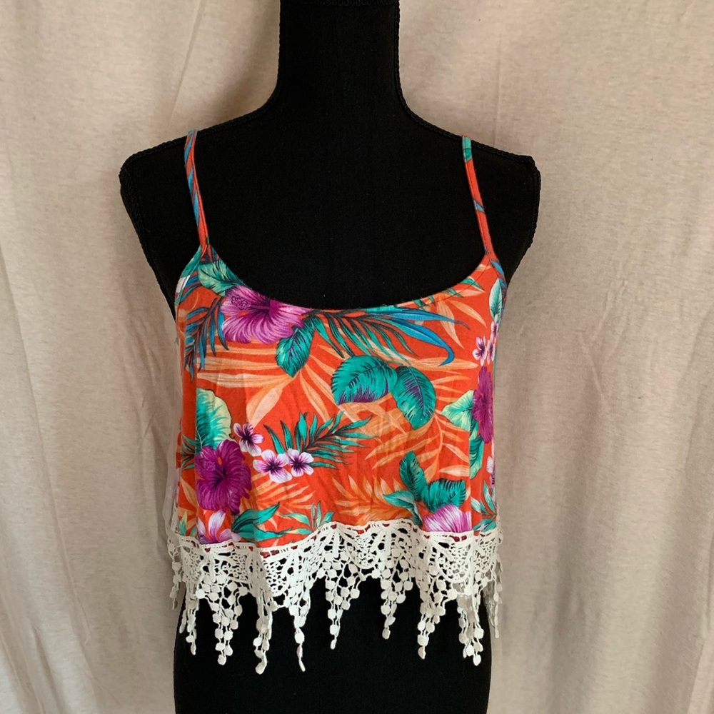 Super soft Tropical top